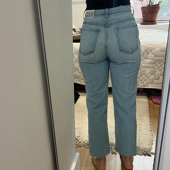 MOTHER Snacks High Waisted Twizzy Skimp Just a Nibble Jeans SZ 27 - Picture 2 of 3